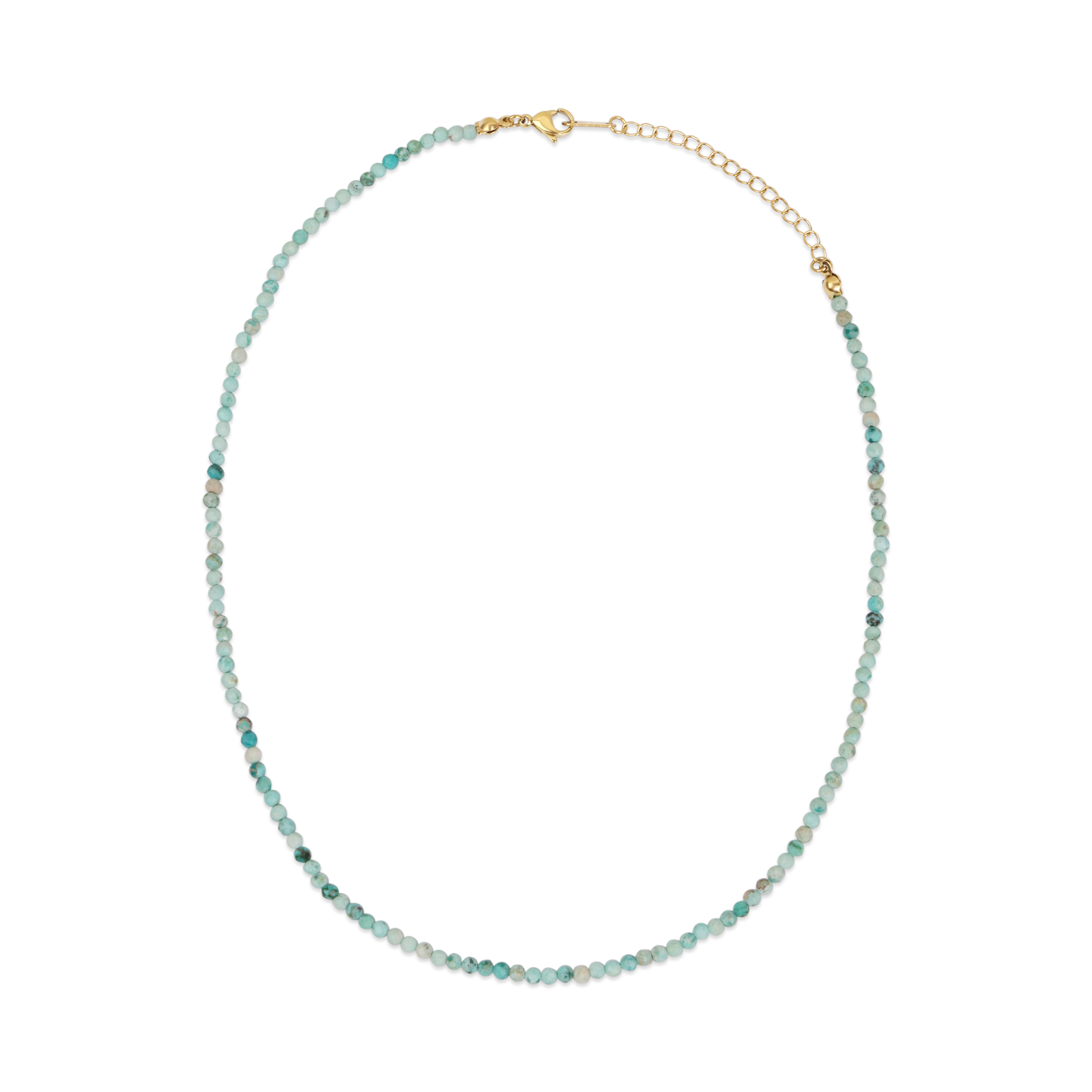 Колие в ментови нюанси/Mint Mist Necklace