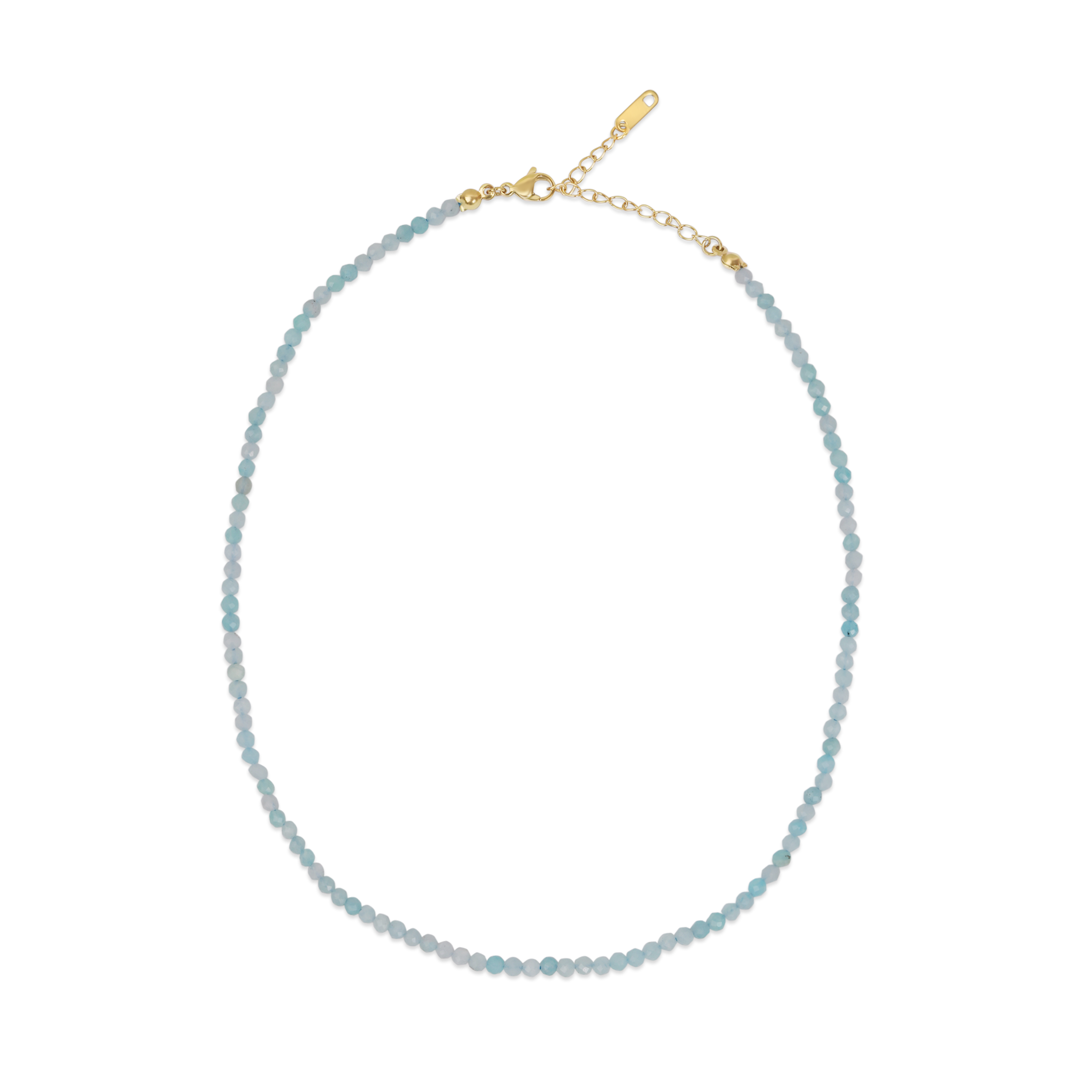 Колие в аква нюанси/Aqua Dreams Necklace
