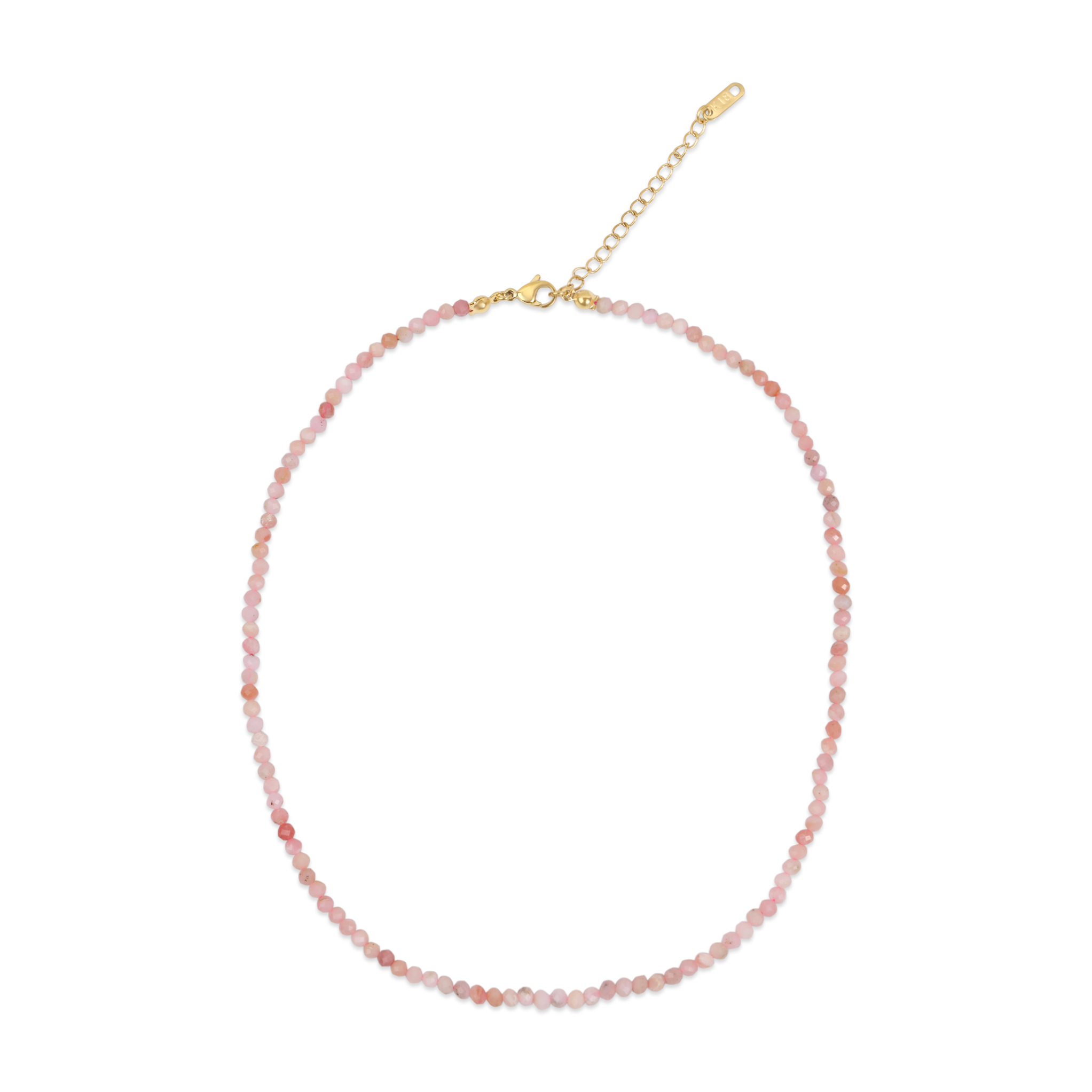 Колие в розови нюанси/Blush Aura Necklace