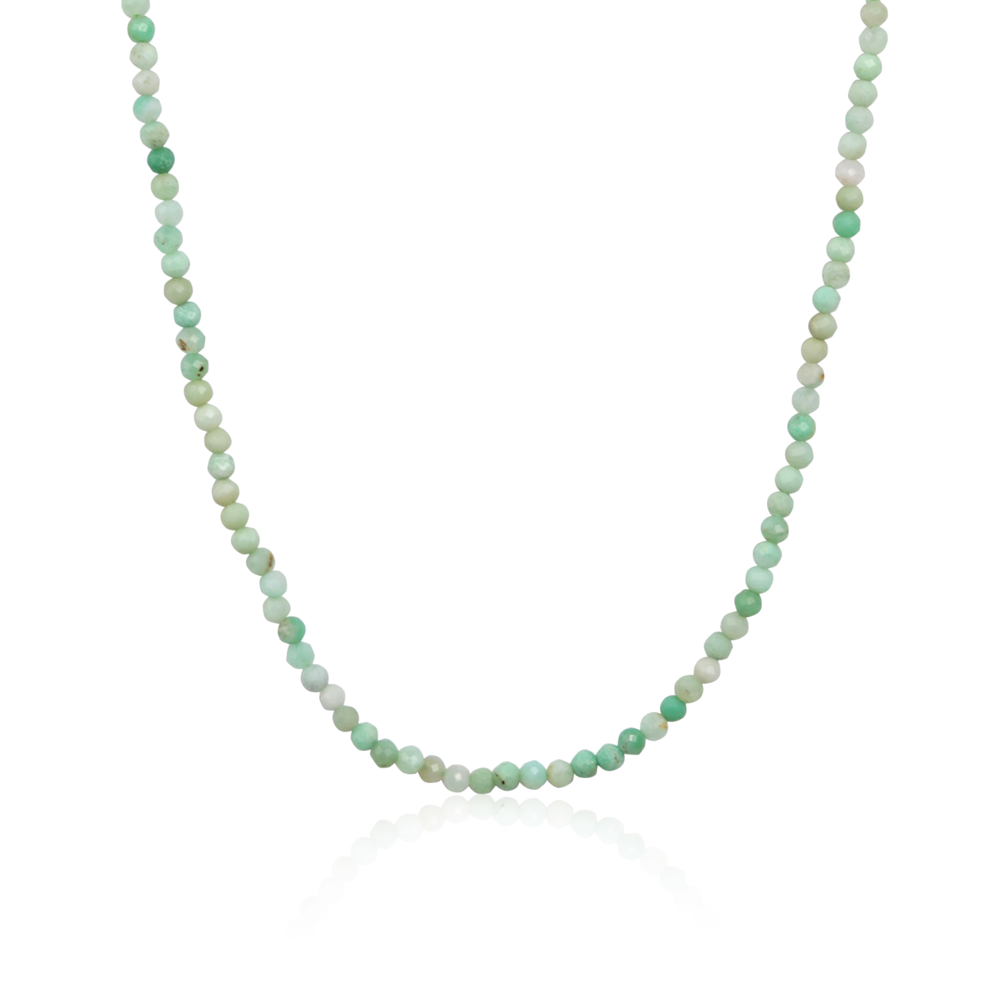 Колие в ментови нюанси/Mint Mist Necklace