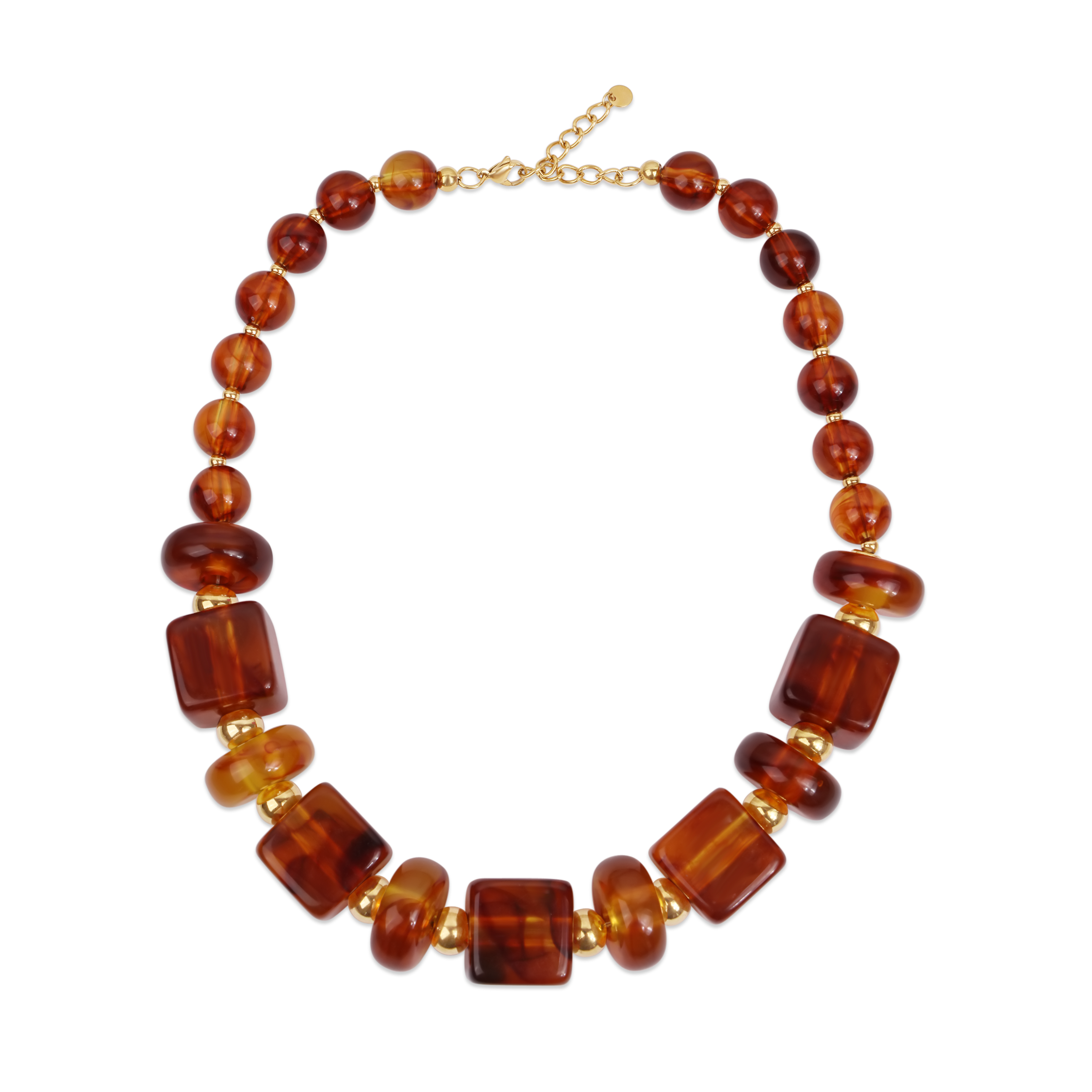 Колие „Кехлибарено сияние“/Amber Glow Necklace