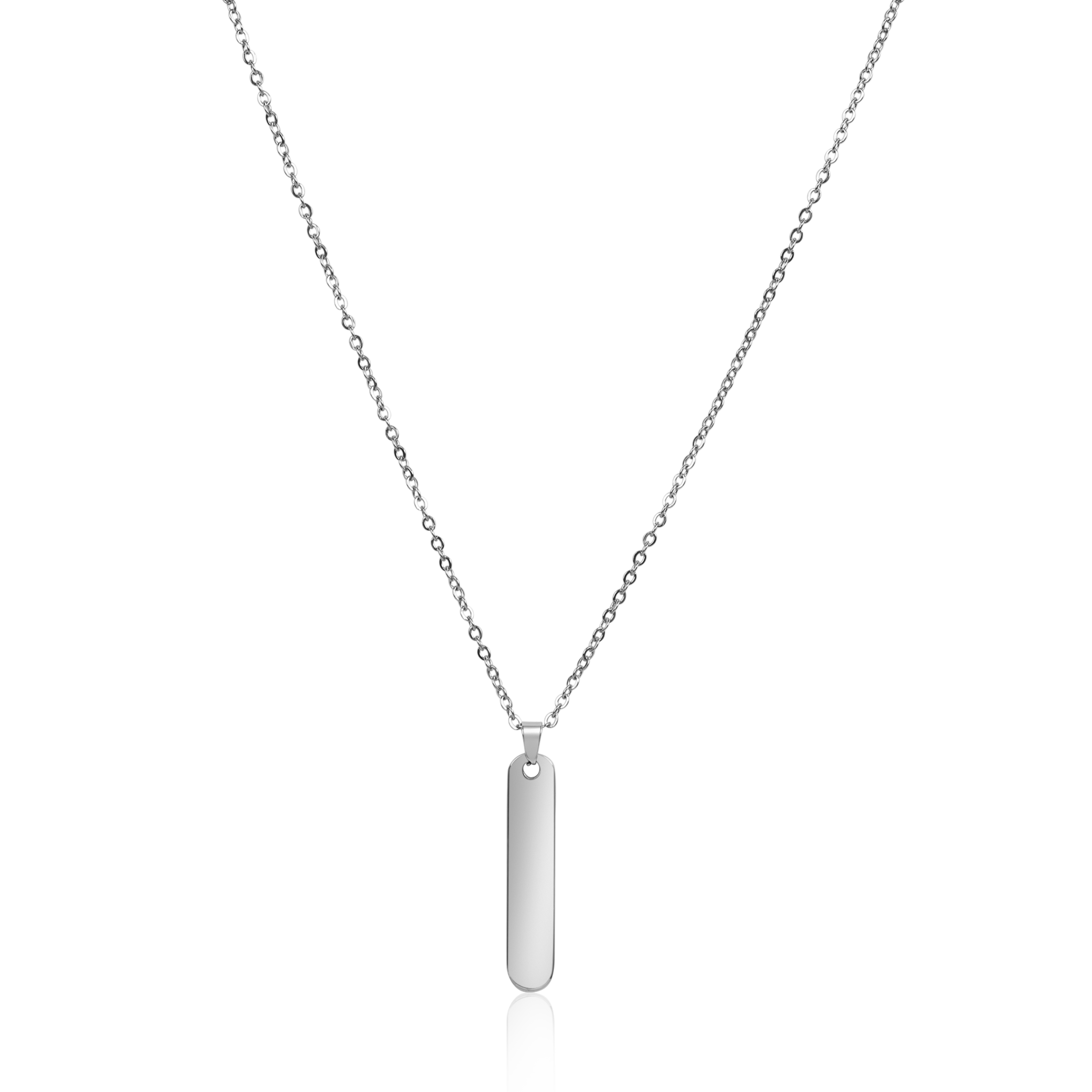 Колие с гравирана висулка