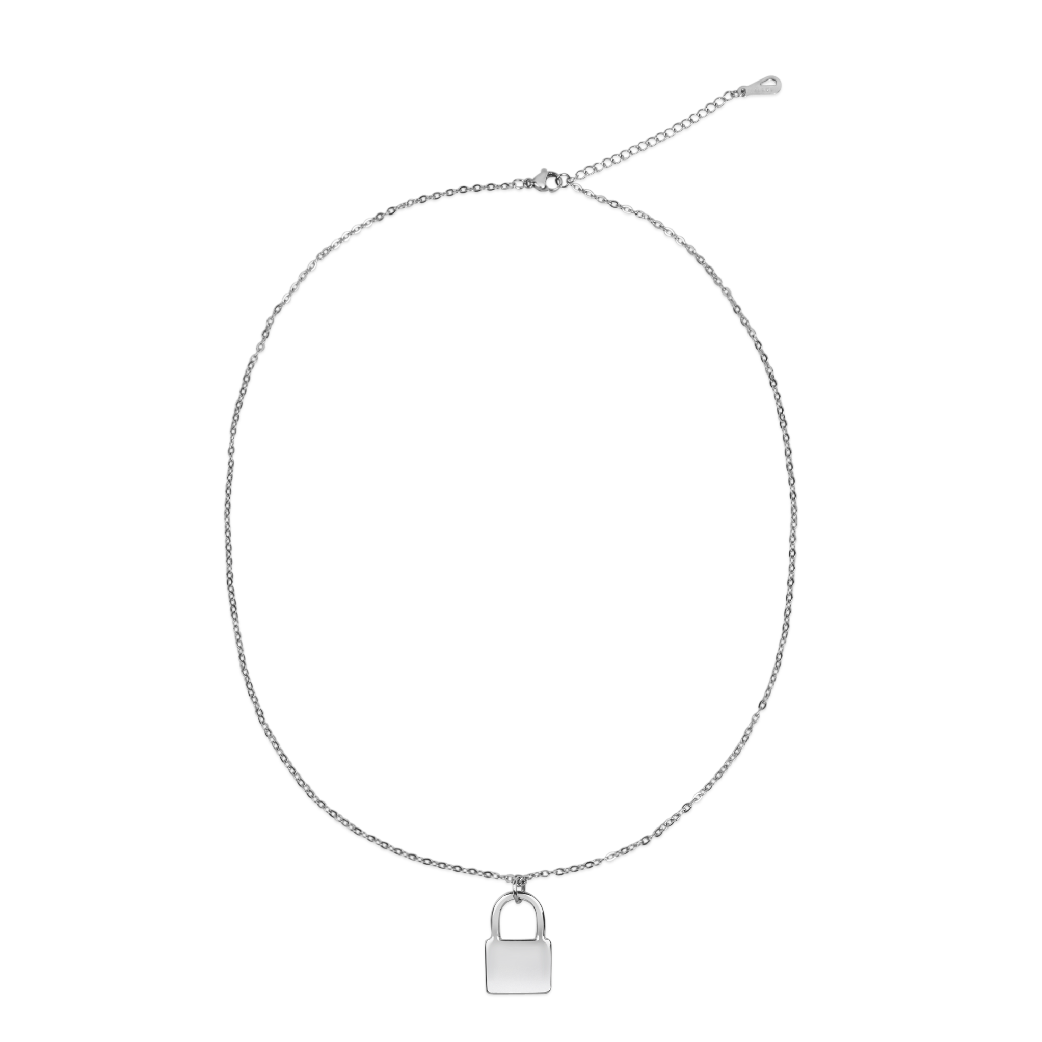 Kette mit Gravurschloss