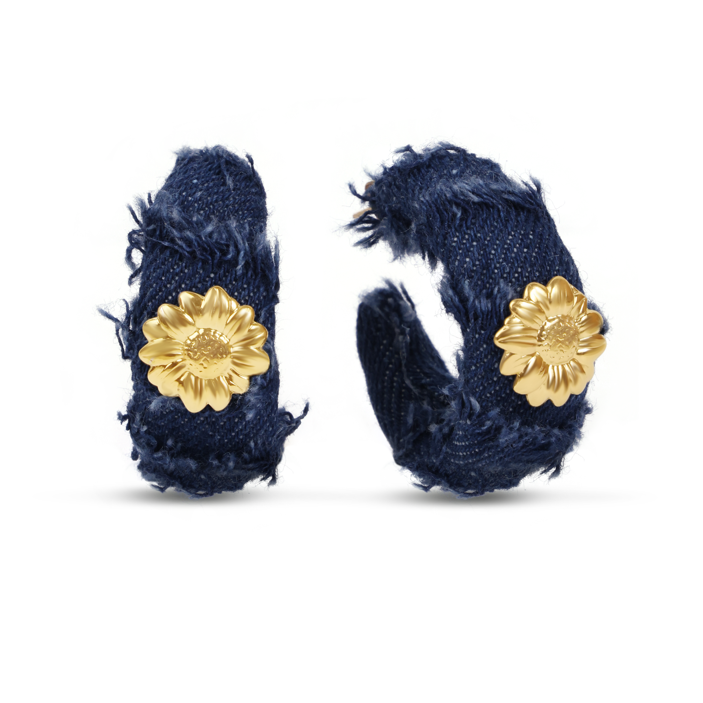 Креоли цвят деним