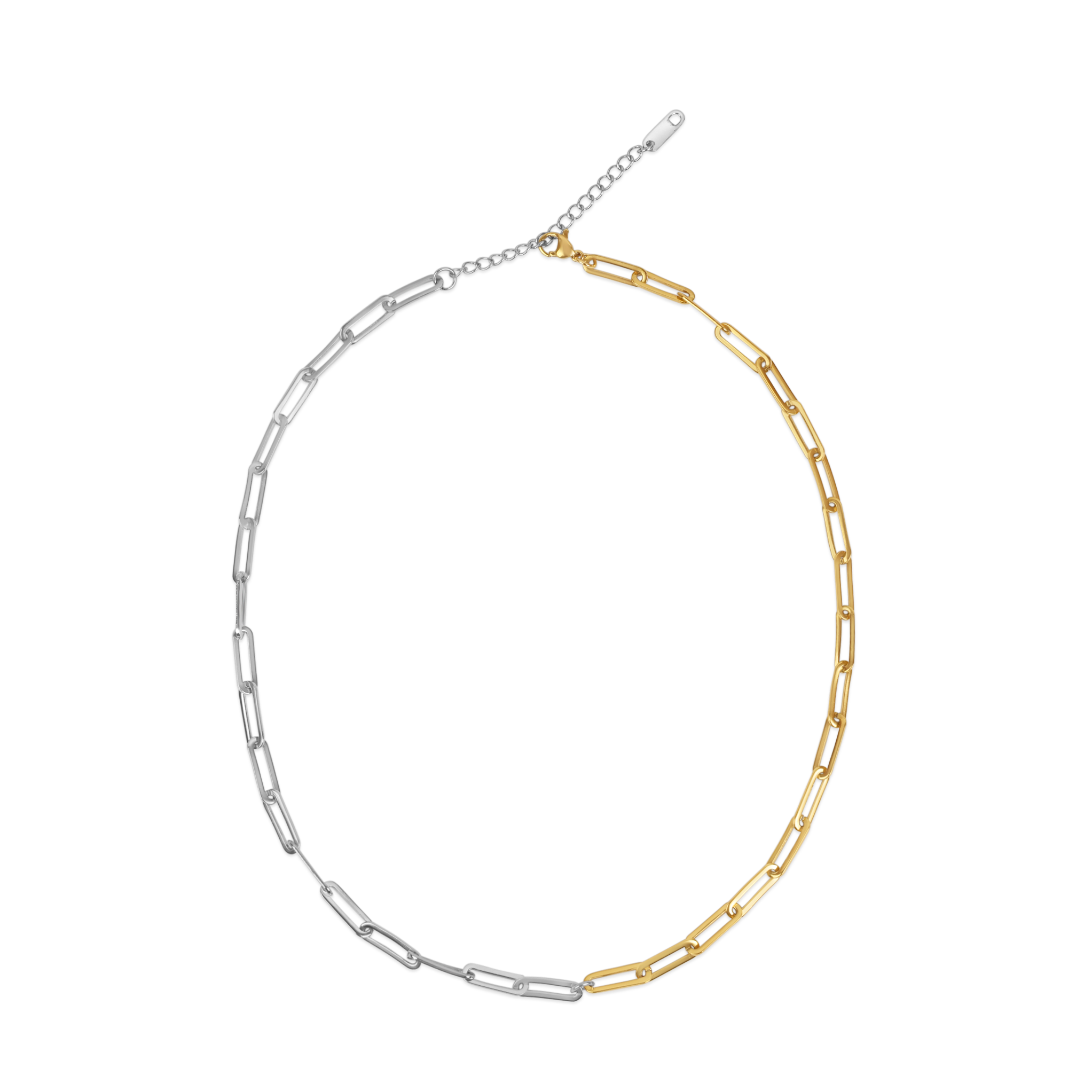 Двуцветна кламер за хартия