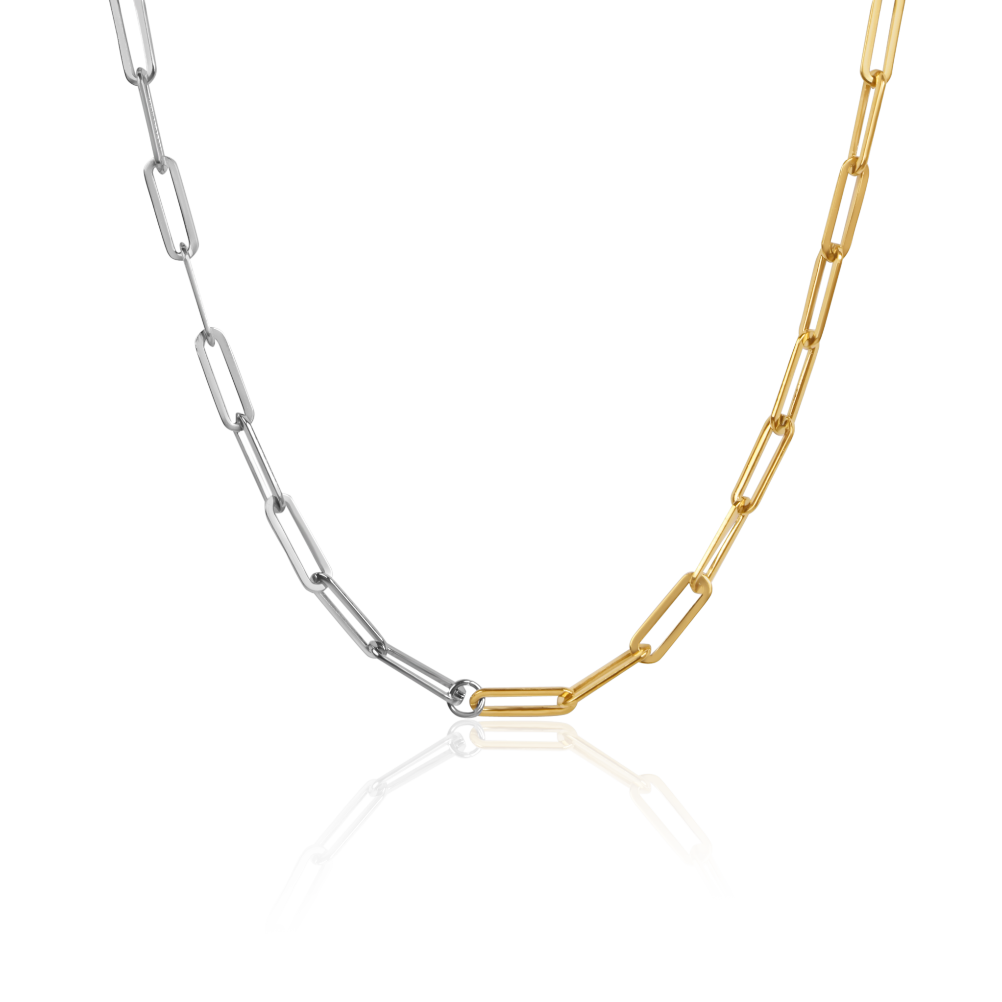 Двуцветна кламер за хартия