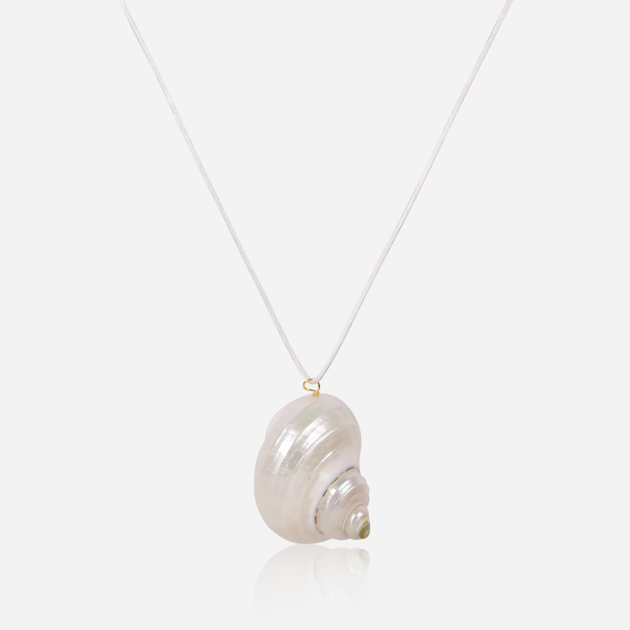 Златно колие "Раковина"/Golden Conch Necklace
