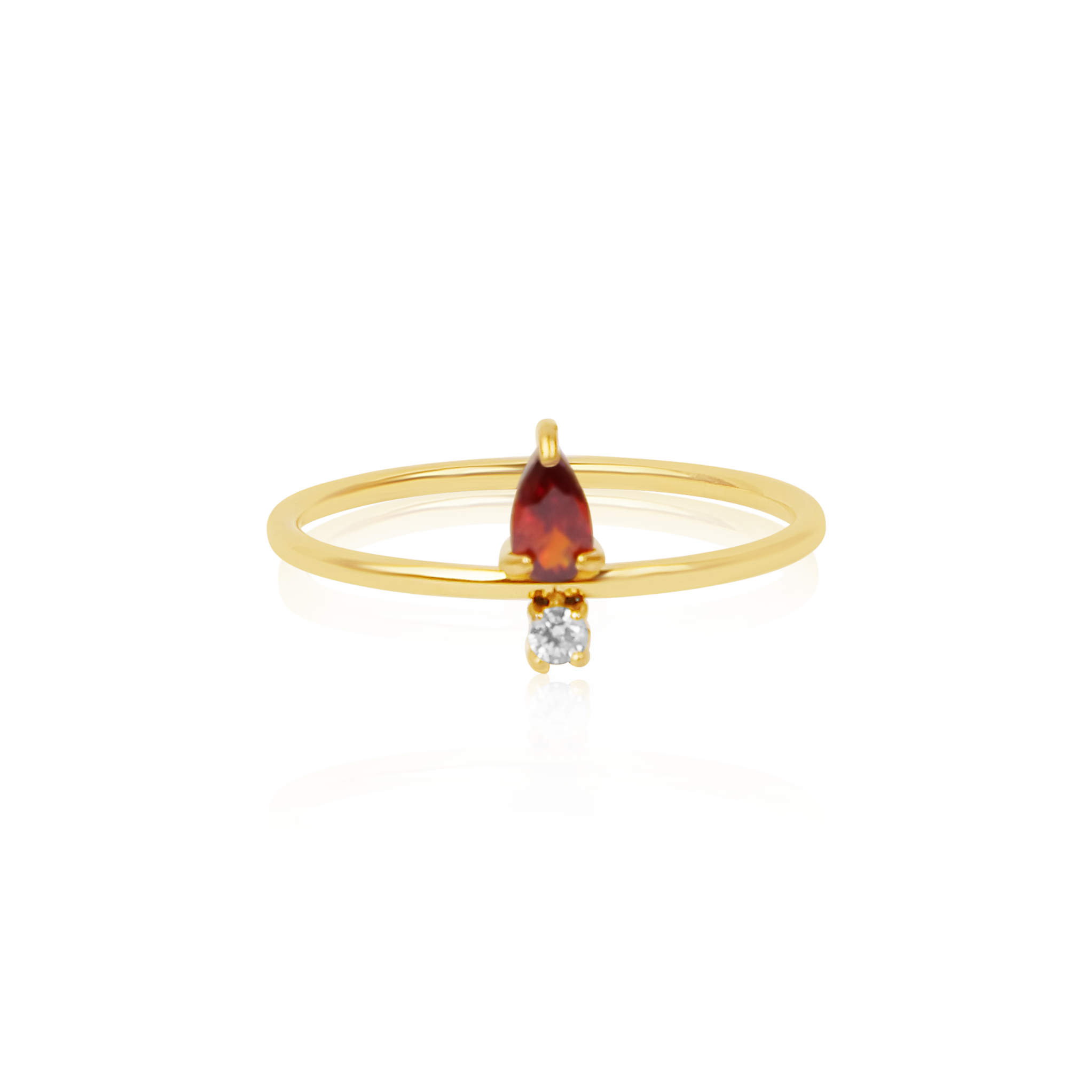 Aura Tropfen Ring