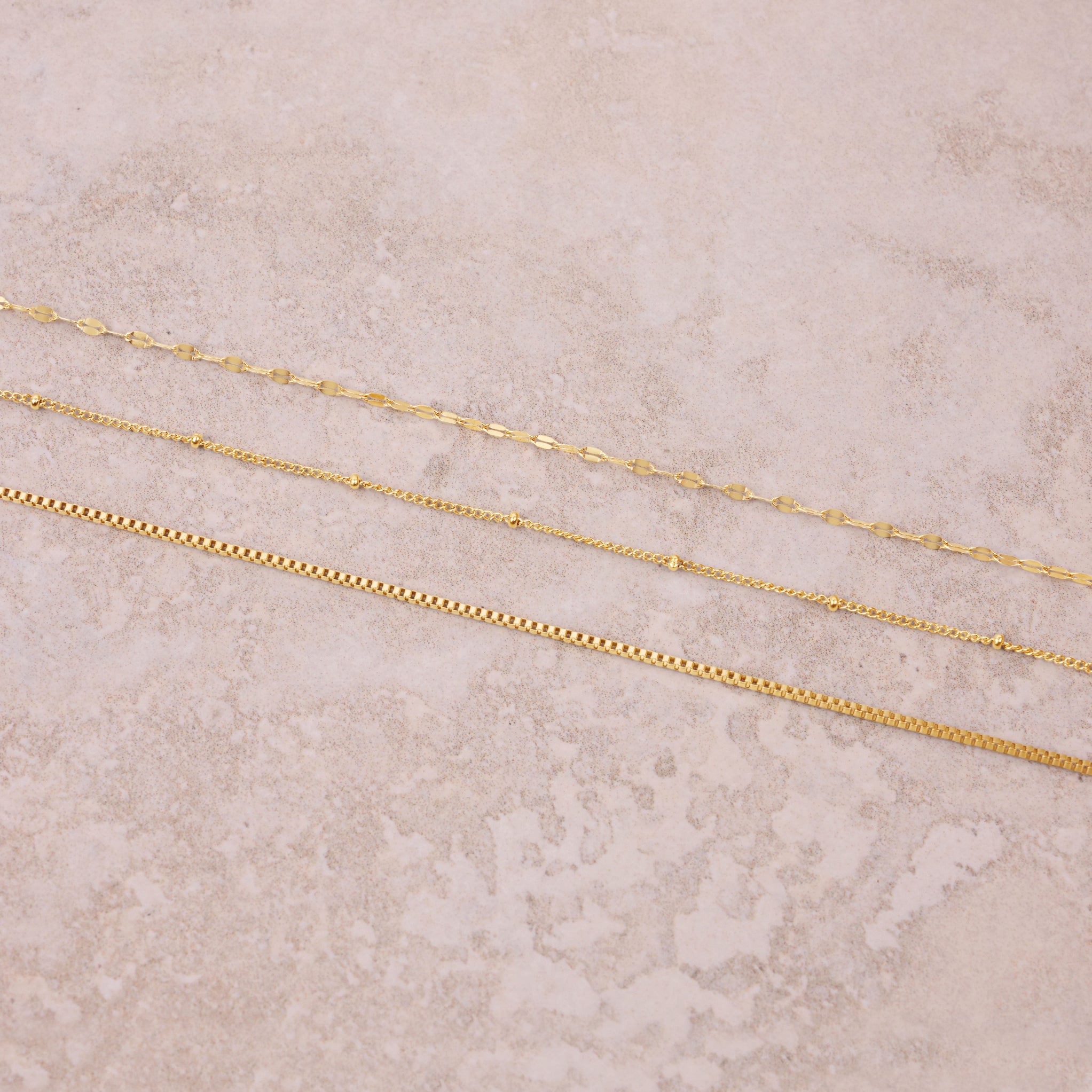 Box-Chain-Armband-Dünn