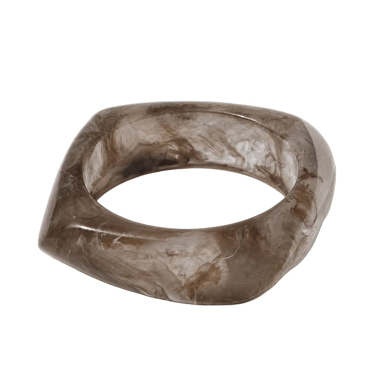 Гривна Sol в цвят опушен кварц/Smoke Sol Bangle