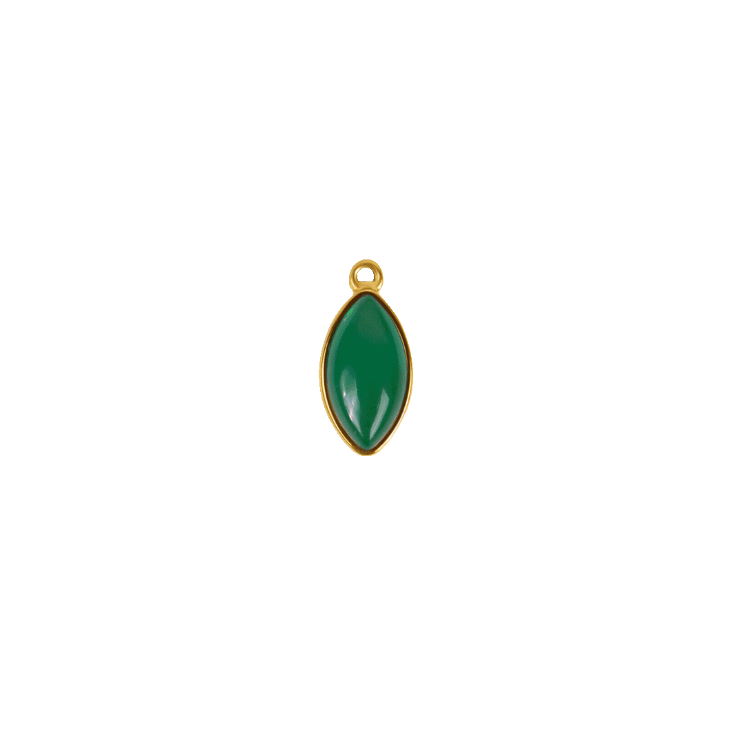 Marquise Naturstein Anhänger