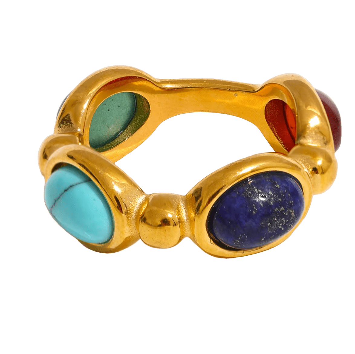 Aurora Gemstone Ring - Clout Vienna