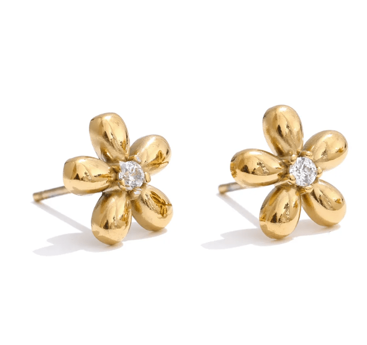 Golden Blossom Studs - Clout Vienna#