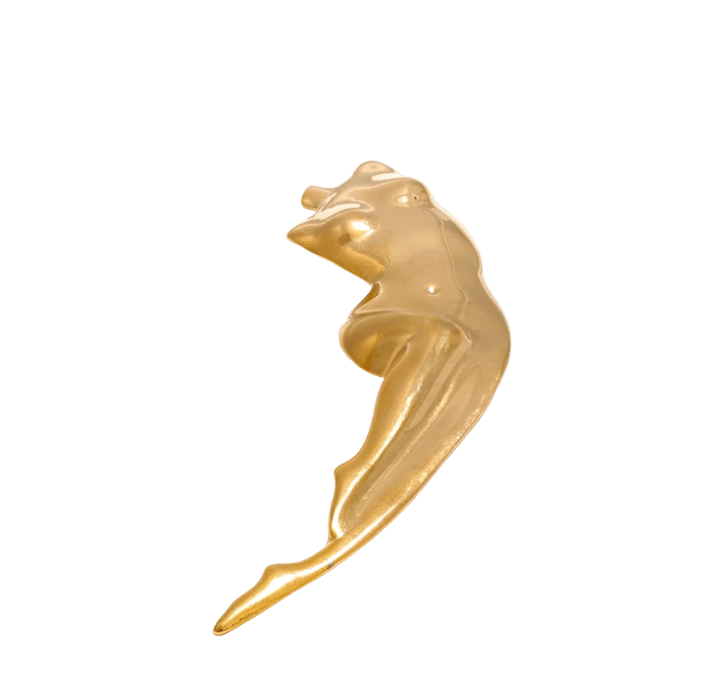 Golden Muse Brooch - Clout Vienna