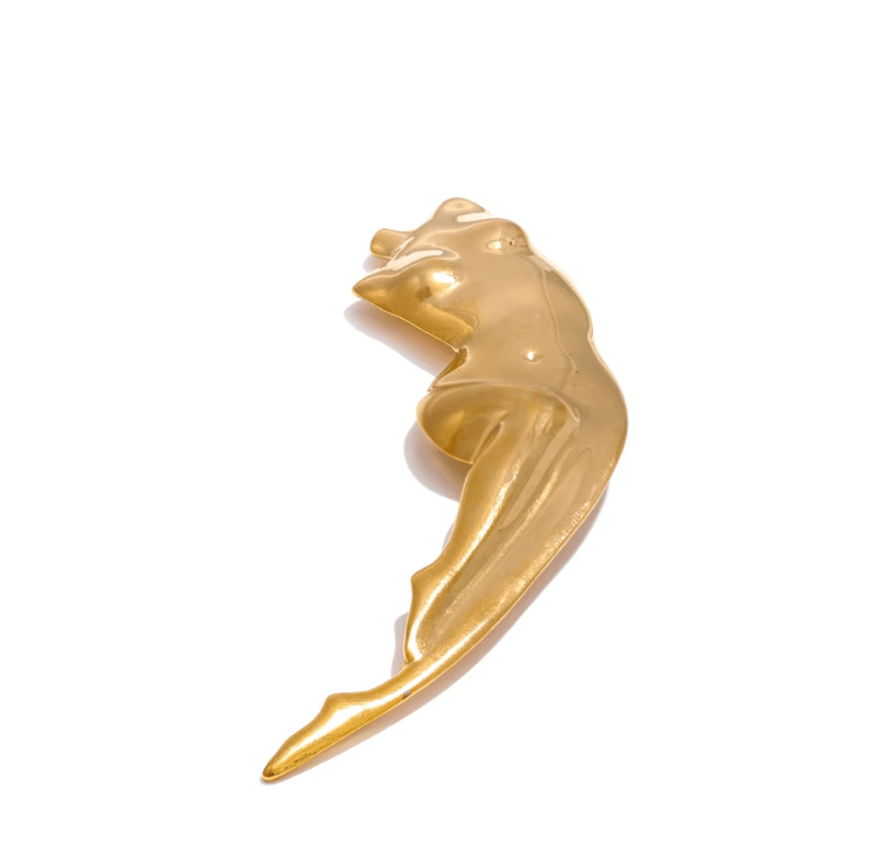 Golden Muse Brooch - Clout Vienna