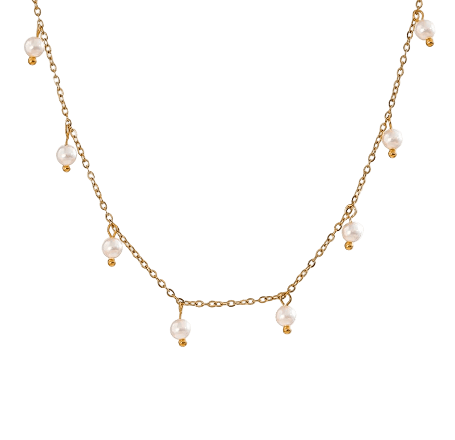 Kette Tiny Pearls - Clout Vienna