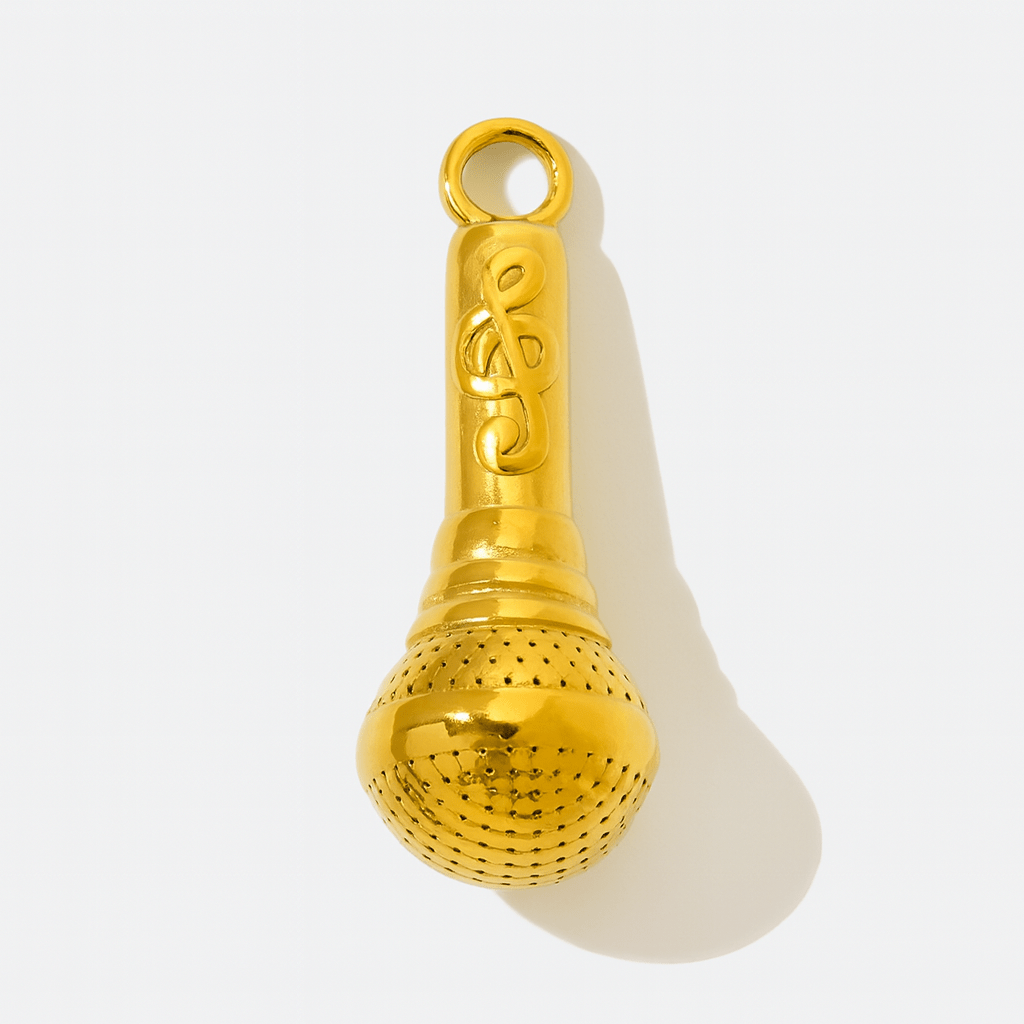Microphone charm - Clout Vienna