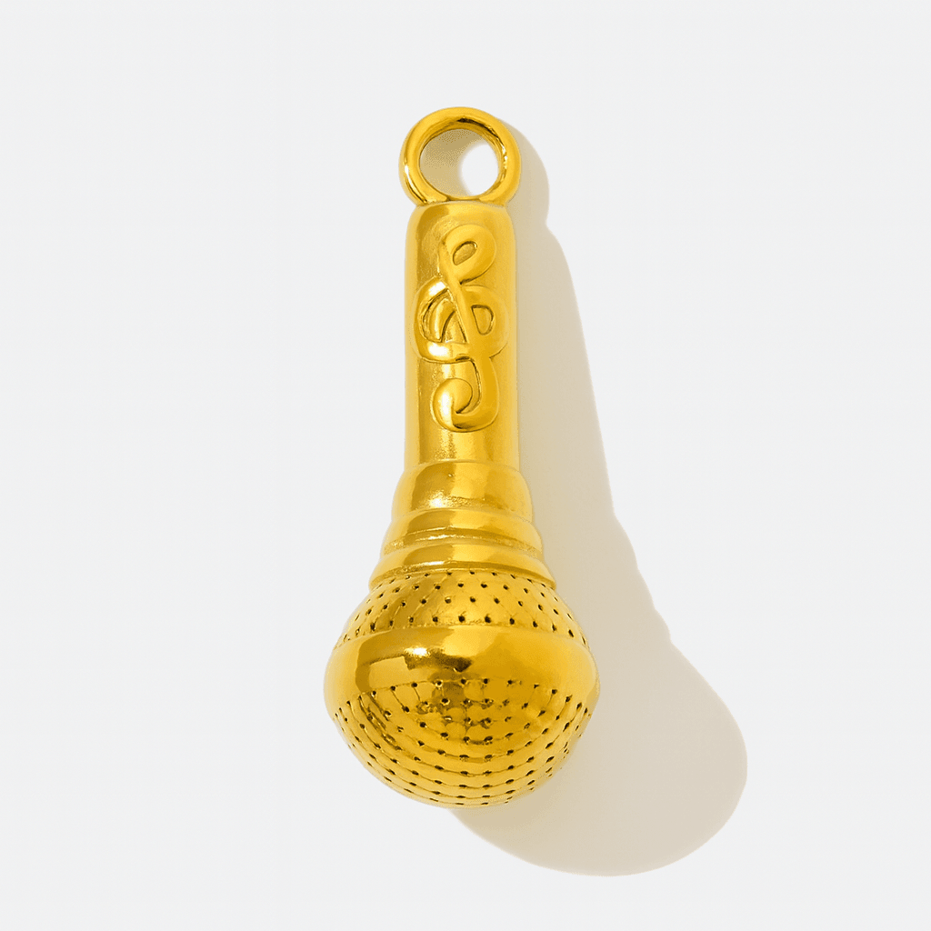 Microphone charm - Clout Vienna
