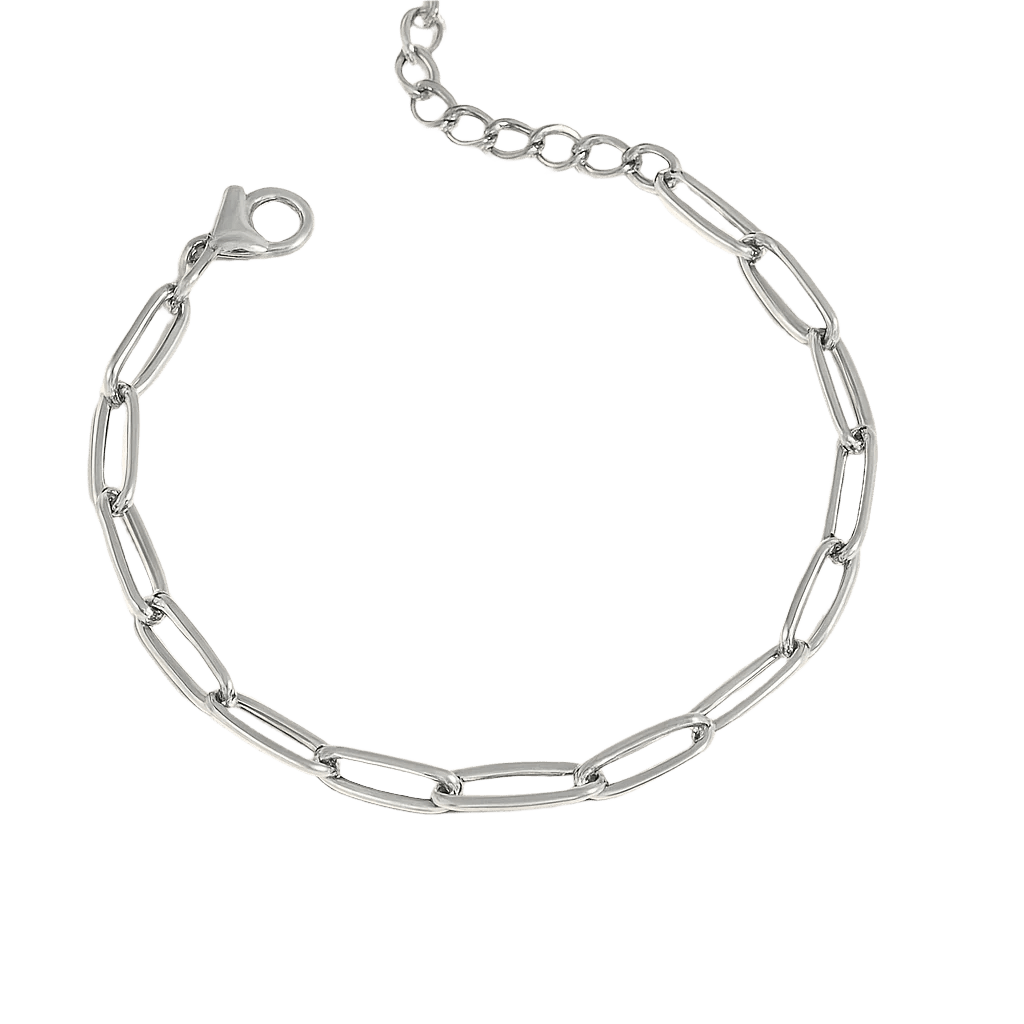 Paperclip Charm Bracelet Big - Clout Vienna#