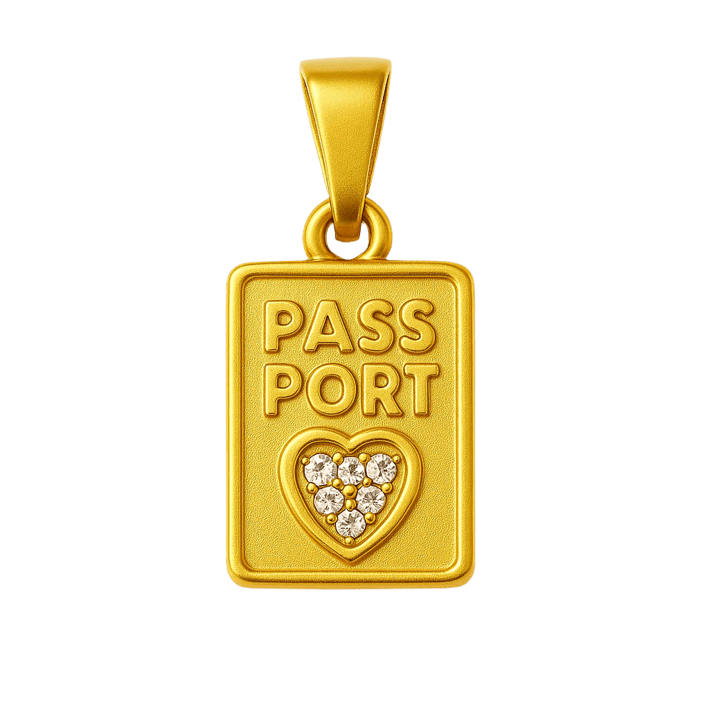 Passport Charm - Clout Vienna