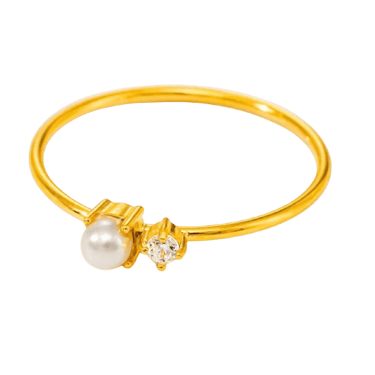 Petit Pearl Ring - Clout Vienna