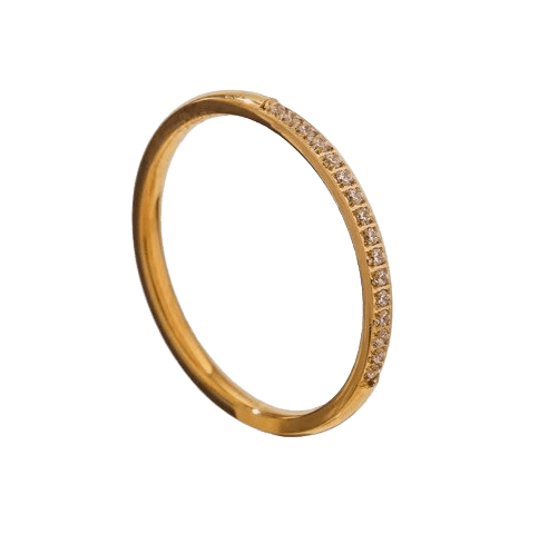Plain sparkling ring - Clout Vienna