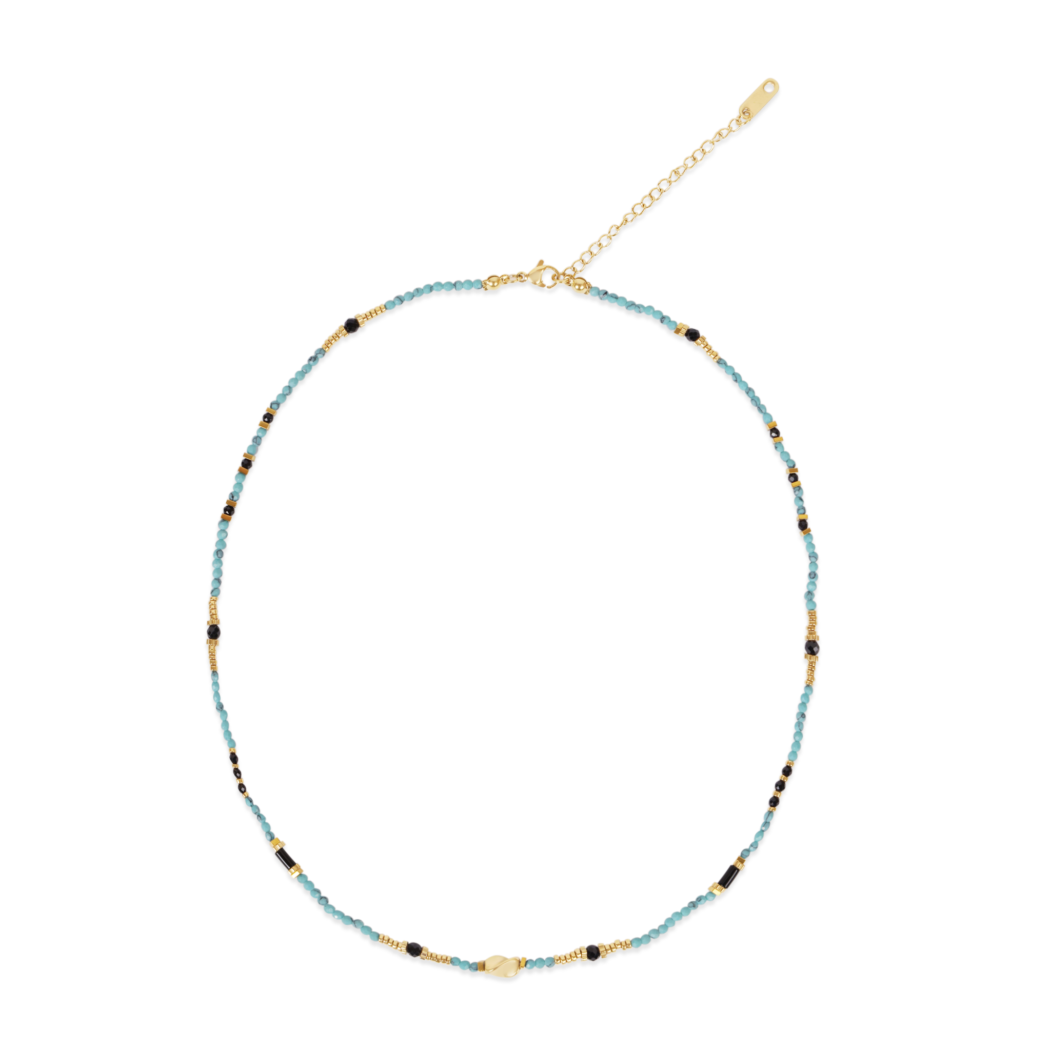 Колие с естествени камъни Клеопатра