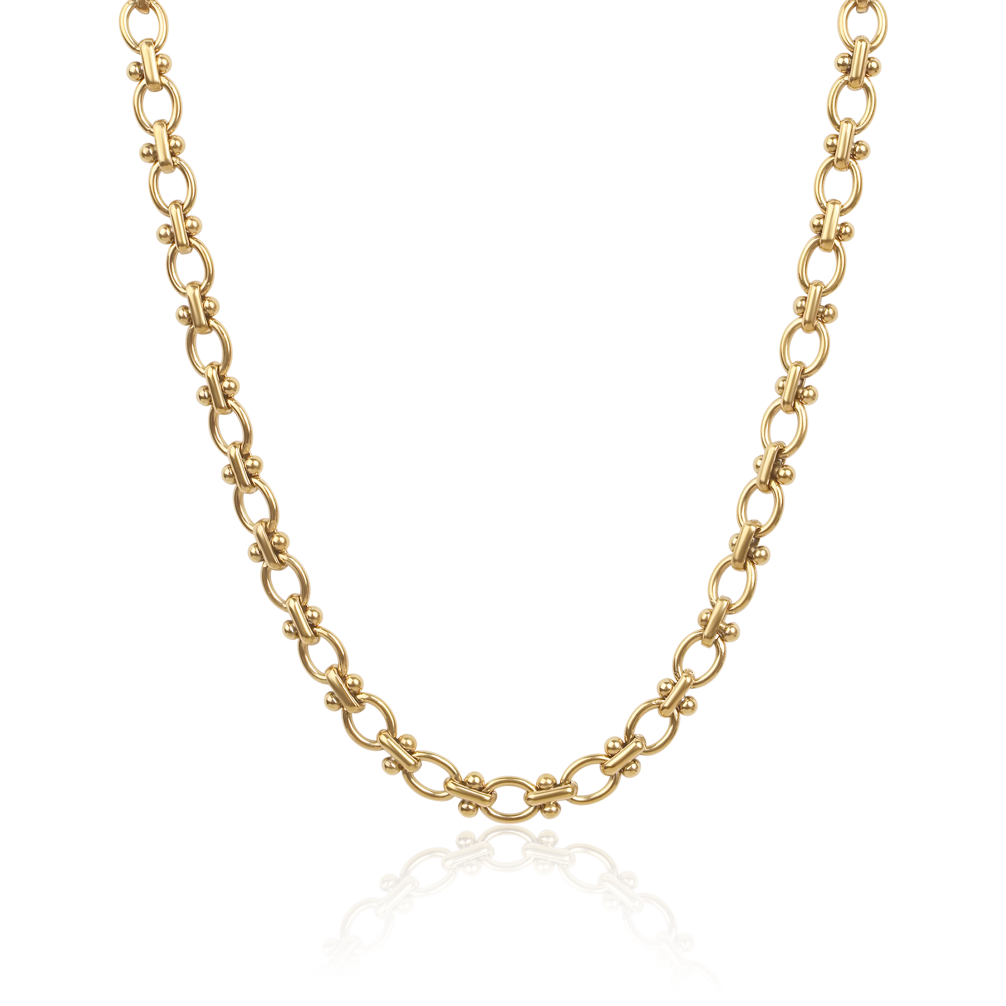 Обемно колие с висулки/Chunky Charm Necklace