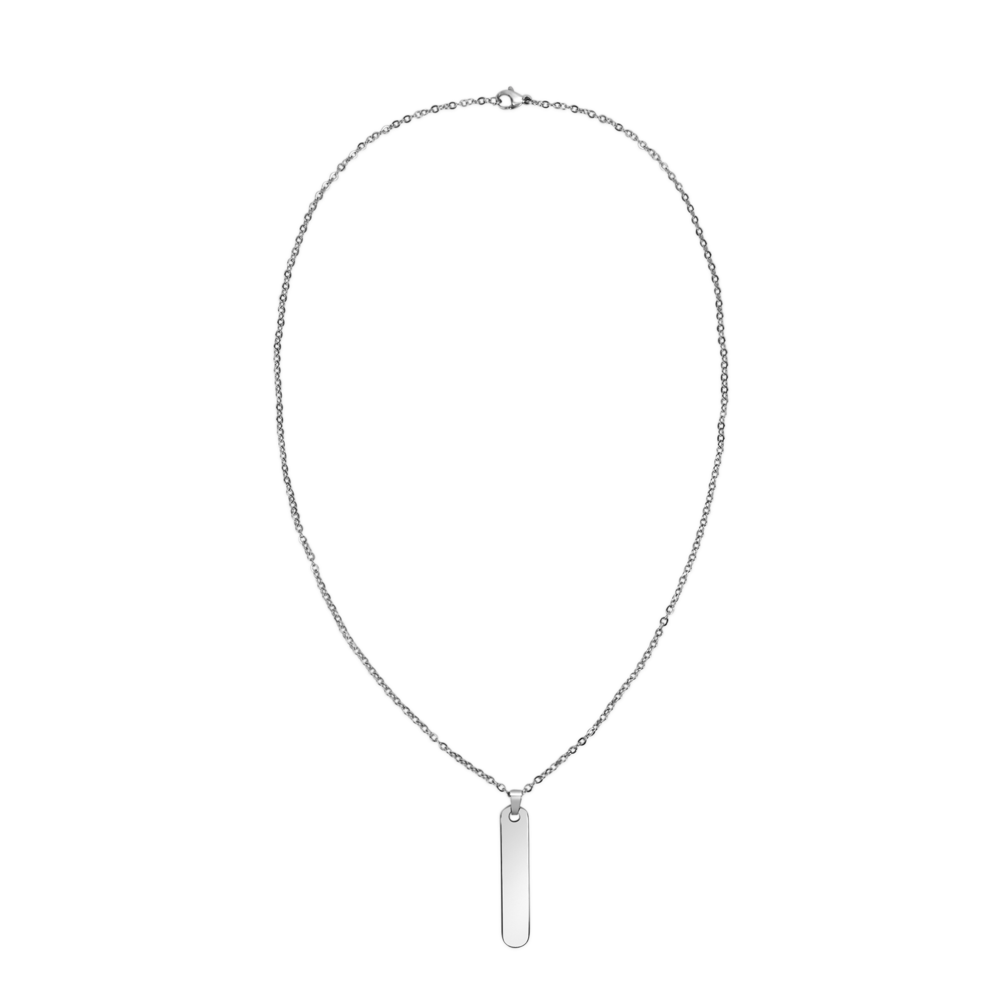 Колие с гравирана висулка