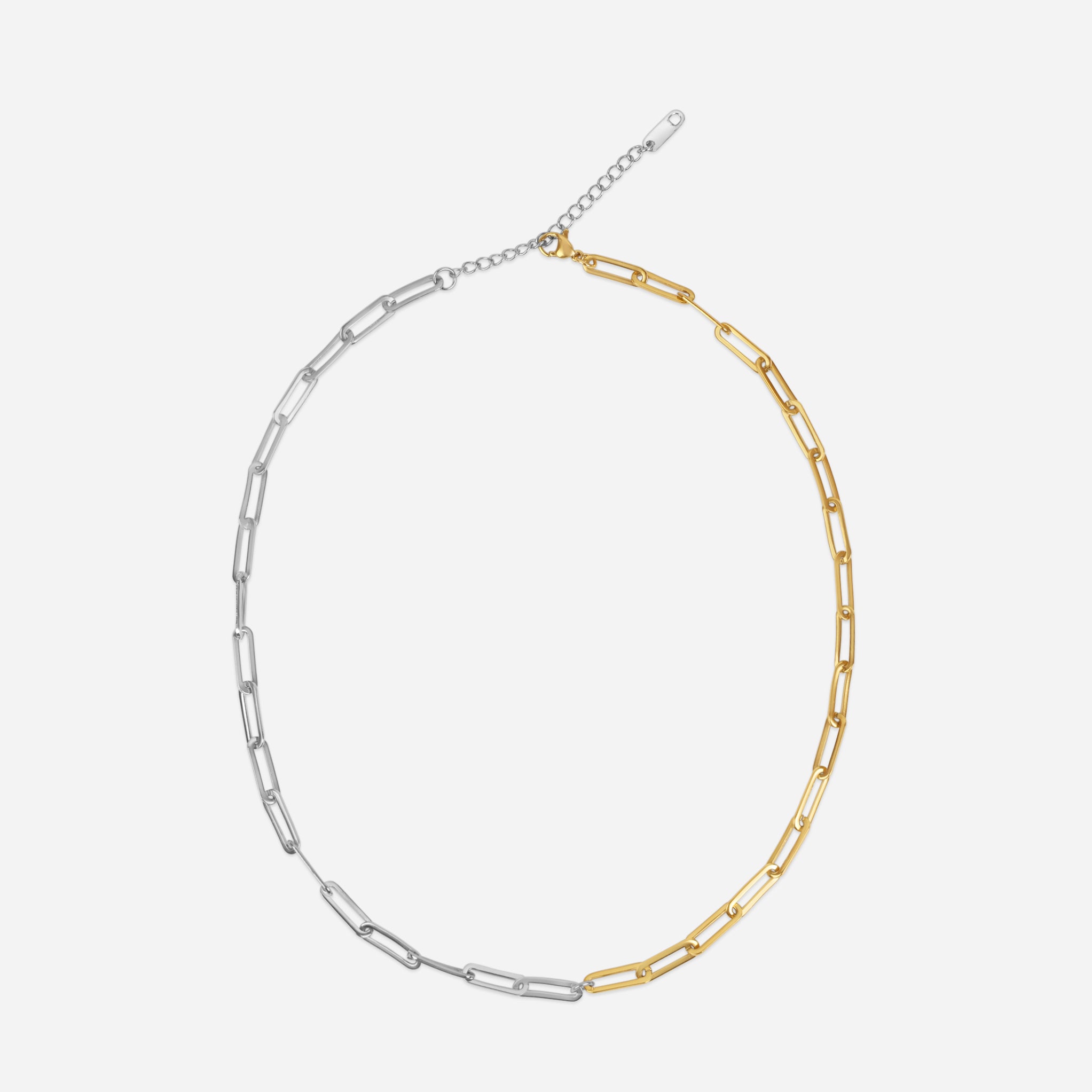 Двуцветна кламер за хартия