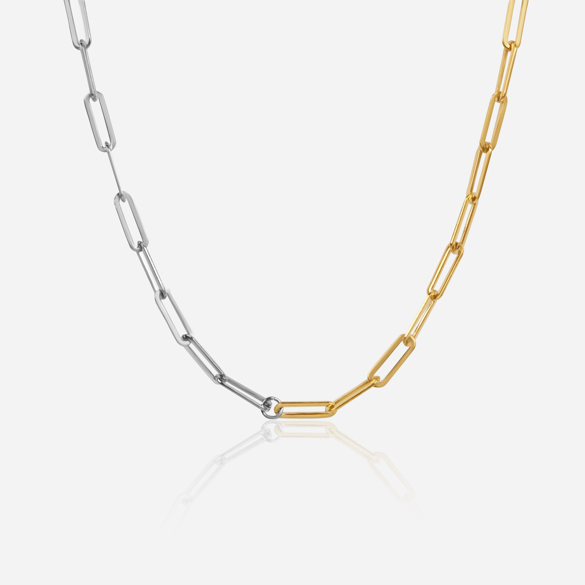 Двуцветна кламер за хартия