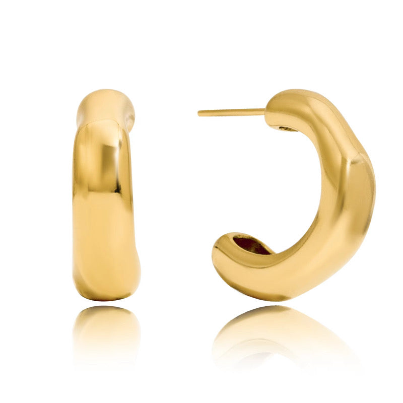 Runde irreguläre Creolen