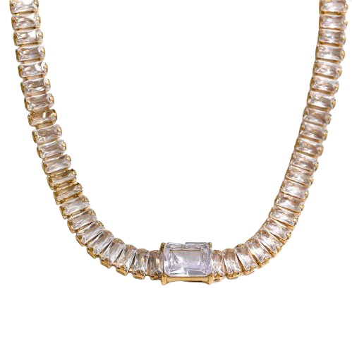 Alina Necklace White