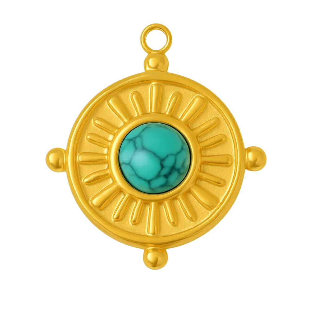 Boho Anhänger mit Türkis - Clout Vienna#