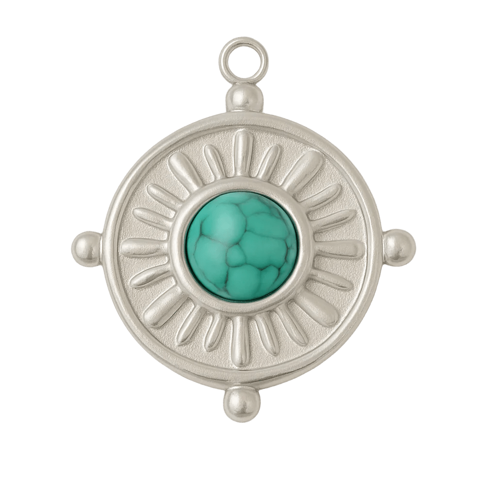Boho Anhänger mit Türkis - Clout Vienna#