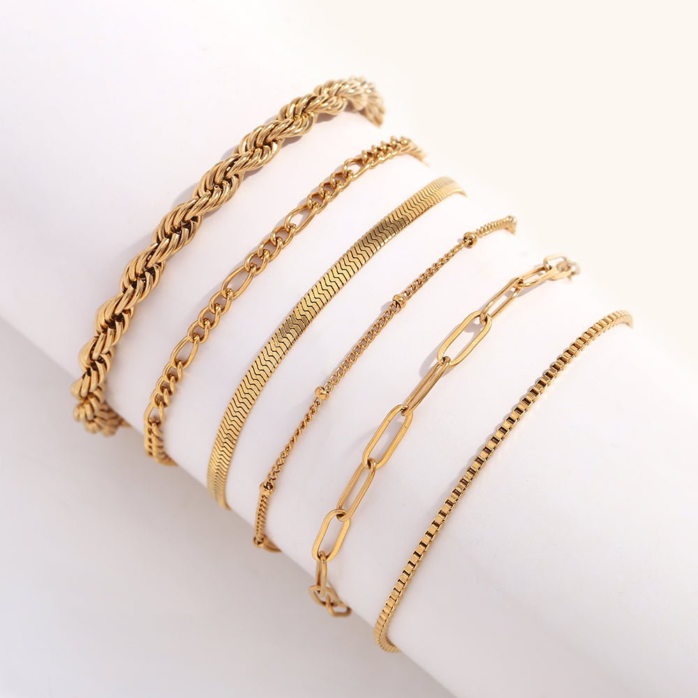 Box Chain Armband - Clout Vienna#