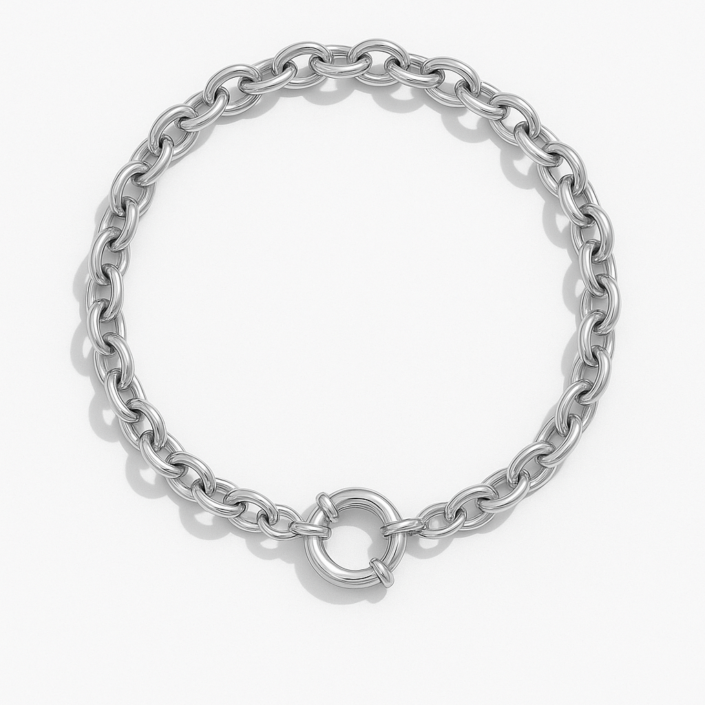 Charm Bracelet with Vintage Clasp - Clout Vienna#