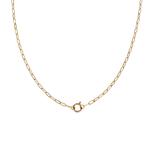 Charm Paperclip Halskette - Clout Vienna#