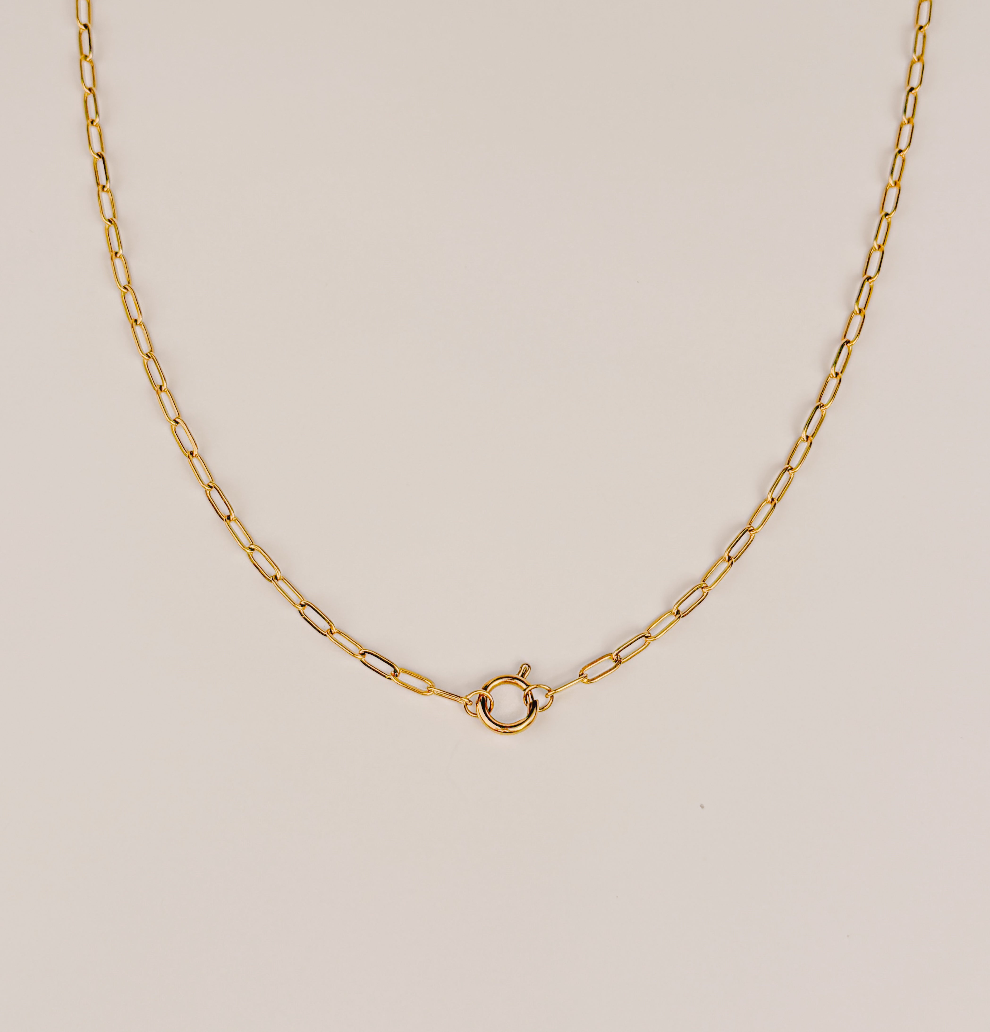 Charm Paperclip Halskette - Clout Vienna#