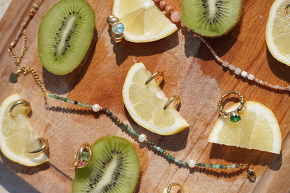 Emerald Pearl Armband - Clout Vienna