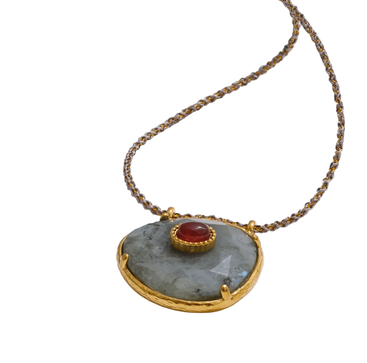 Златен хоризонт/Golden Horizon Necklace