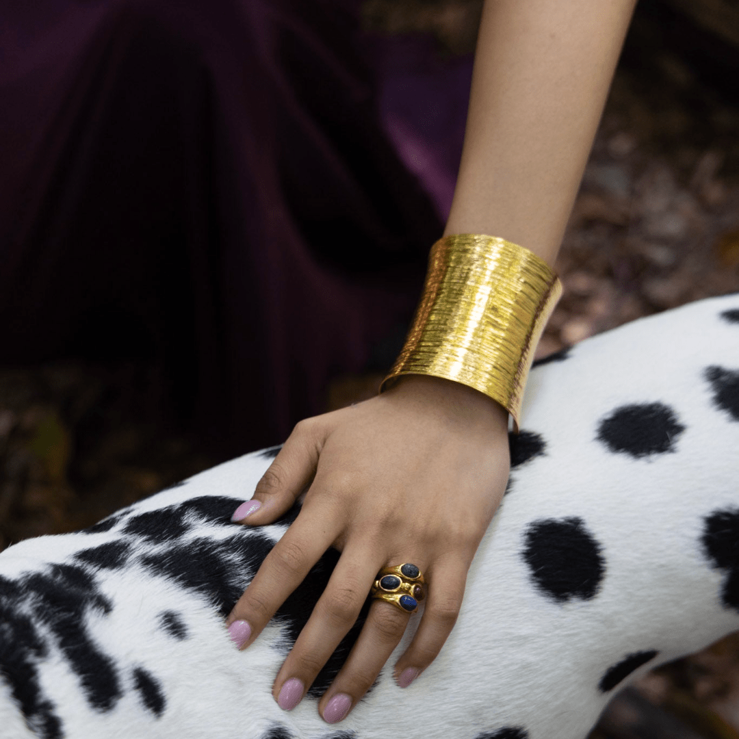 Golden Horizon Cuff - Clout Vienna