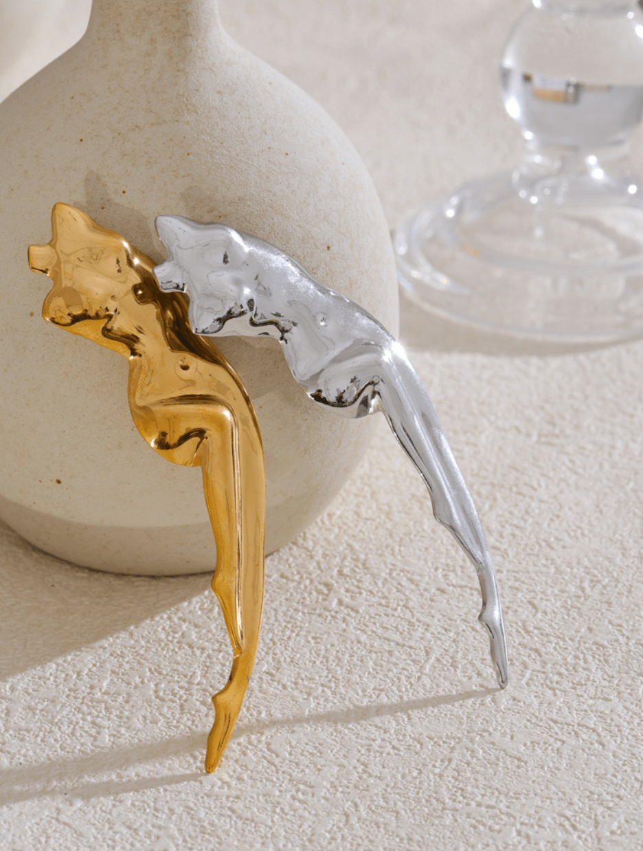 Golden Muse Brooch - Clout Vienna