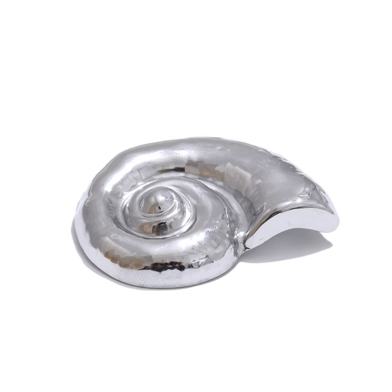 Golden Shell Brooch - Clout Vienna