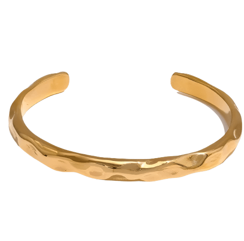 Hammered Bangle - Clout Vienna#