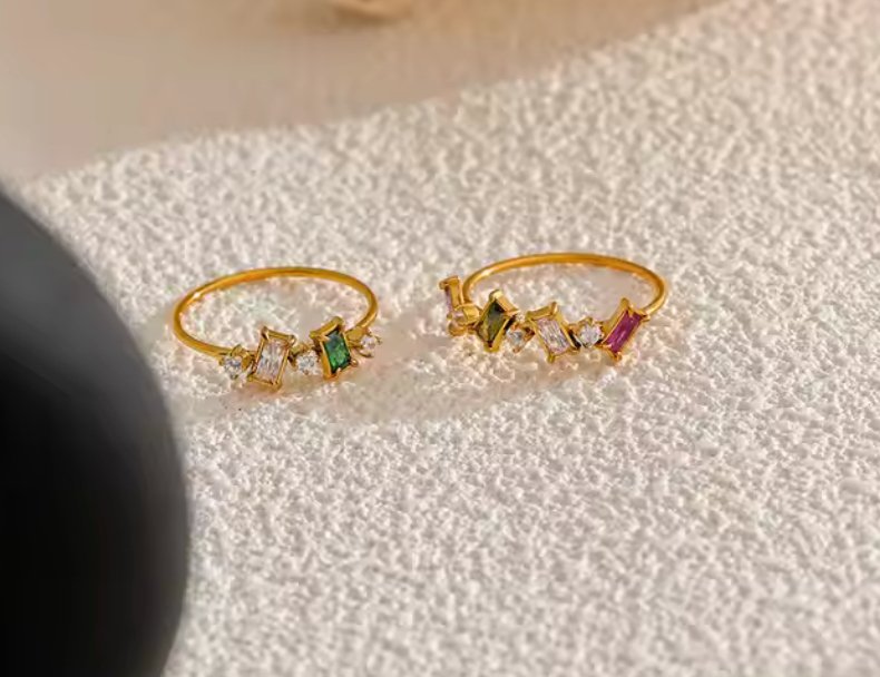 Plain multicolor RIng - Clout Vienna#