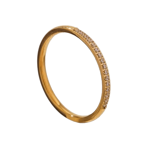 Plain sparkling ring - Clout Vienna