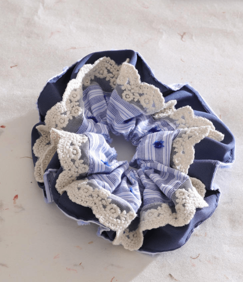 Sailor Lace Scrunchie - Clout Vienna