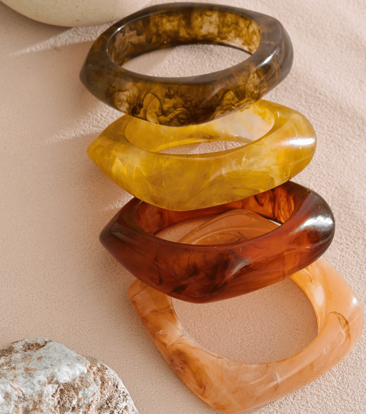 Sand Sol Bangle - Clout Vienna