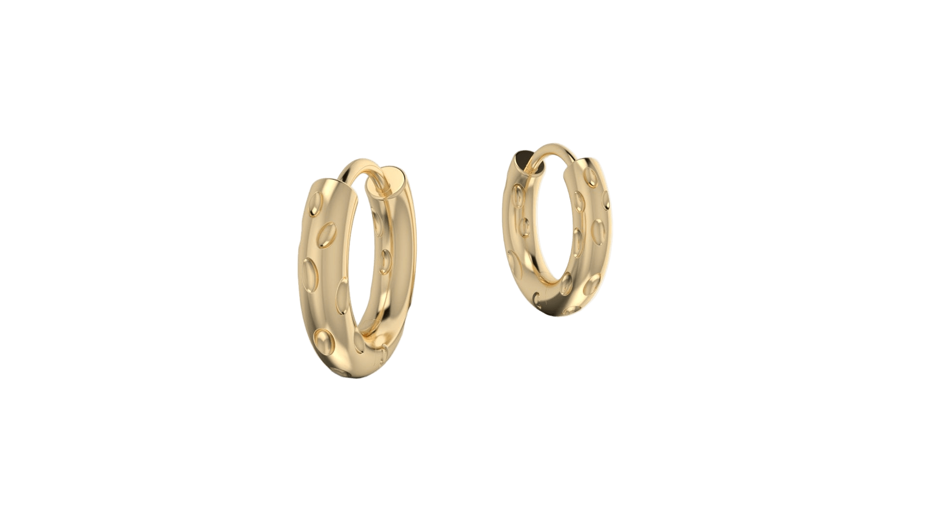 Tini hammered Hoops - Clout Vienna